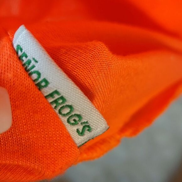 Cancun Senor Frog "Love Frogs" Sequined Tank Top - Picture 4 of 8